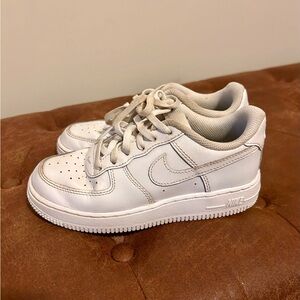 Nike White Leather Sneakers